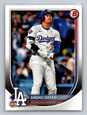 Shohei Ohtani 2025 Bowman Base Card 🇯🇵 Los Angeles Dodgers MVP 💎 #17