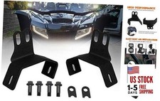 A Pillar Roll Bar Dual Led Working Pod Lights Mounting Brackets Compatible