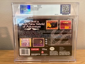 Disney's Aladdin PSA 9.2 CIB Nintendo NES Complete In Box Graded Capcom 1993