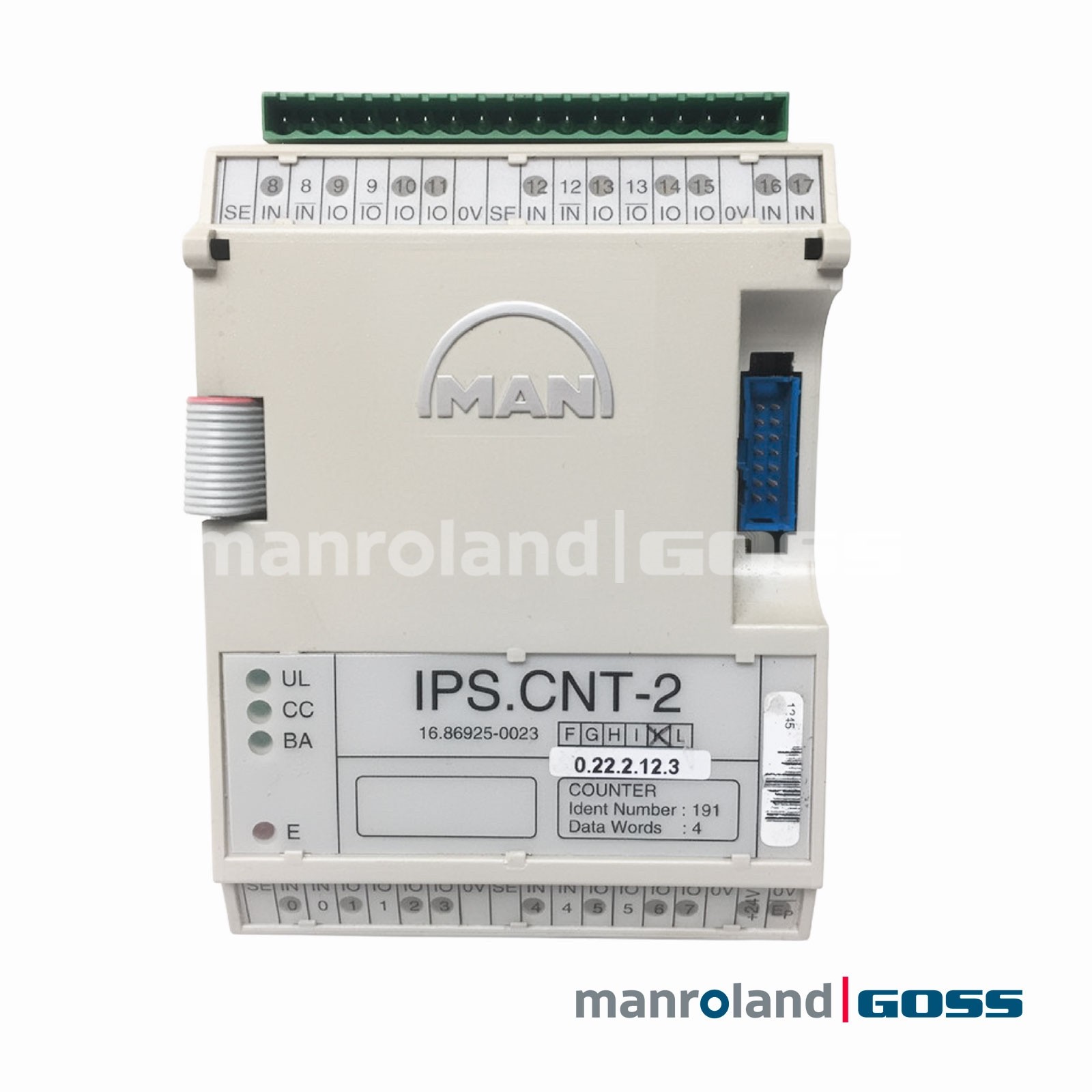 Maintenance Presse Roland : Carte Manroland IPS.CNT-2 16.86925-0023 Interbus