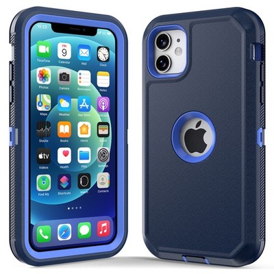 Case For iPhone 12 Heavy Duty Dual-Layer Rugged Shockproof Protective Phone Cove