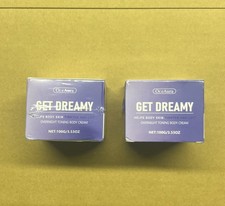 NEW Sealed 2-Pack Get Dreamy Overnight Toning Body Cream 3.53 oz each