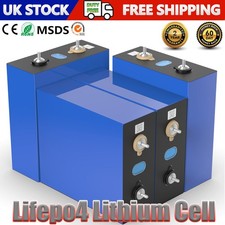 4PZ 12V 280Ah LiFePO4 Batteria Litio Supporto Celle Parallelo/Seriale 6000+Cicli