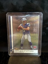 2009 Topps Finest - Matthew Stafford #100 (RC)