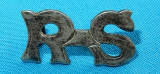 ANTIQUE BOY SCOUTS RS ROVER SCOUTS SCOUTING SHOULDER TITLE BADGE