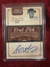 2012 Panini Playoff Prime Cuts 2011 Sonny Gray Auto Autograph /249 #SGR