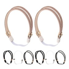 4 Pairs Heels Strap Elastic High Ankle Straps for Shoes Women Clip