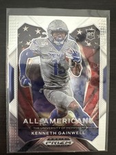 Kenneth Gainwell All American Silver Rookie RC 2021 Prizm Draft Picks Card #194