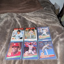 Donruss MLB Baseball Card Lot Red Sox Reds Evans Armas Cedeno Tibbs Landrum