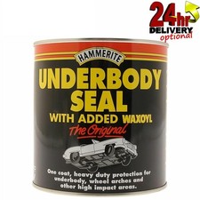 Hammerite 500ml Unterbodenversiegelung mit Zusatz WaxOyl Rost Korosionsschutz