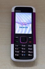 Nokia 5000d-2 (RM-362) Testato, Rivenditore, Garanzia, Viola, Perfettamente Funzionante Accu Nuovo