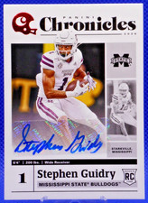 2020 Panini Chronicles Draft Picks - Stephen Guidry #19 Auto