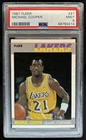 1987-88 Fleer Michael Cooper #21 Lakers PSA 9