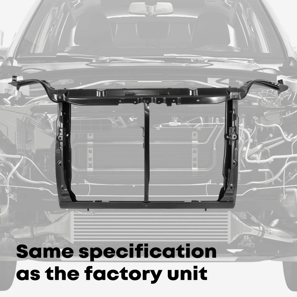 Conjunto de suporte de radiador dianteiro para Toyota Sienna 2011-2017 gasolina 5320108040 aço - Imagem 3 de 4