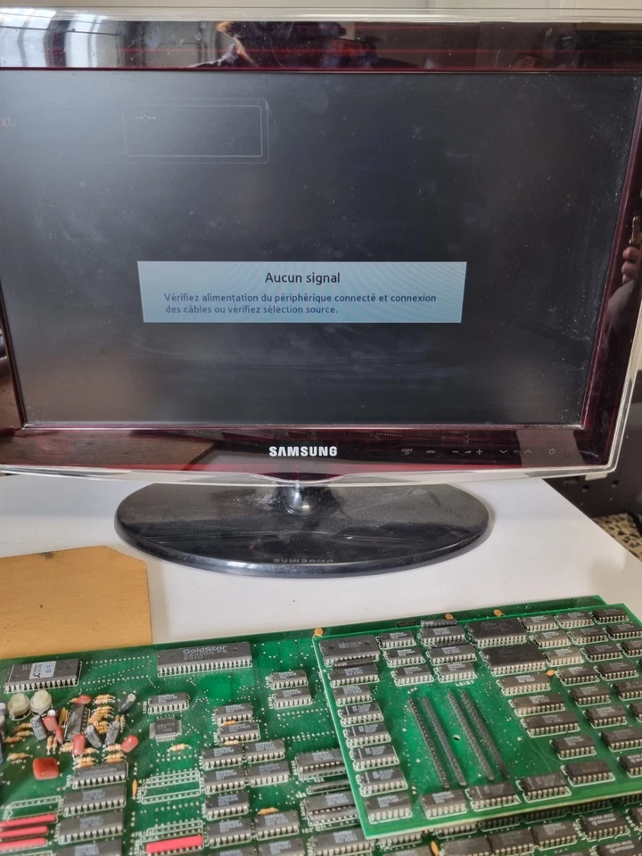 Bootleg PCB JAMMA Pang Jeu Arcade Non Fonctionnel - Photo 2/4