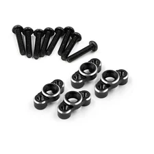 NEW Yeah Racing KYMX-013BK Aluminum Lower Shock Mount Set Black : Mini-Z 4x4 MX-