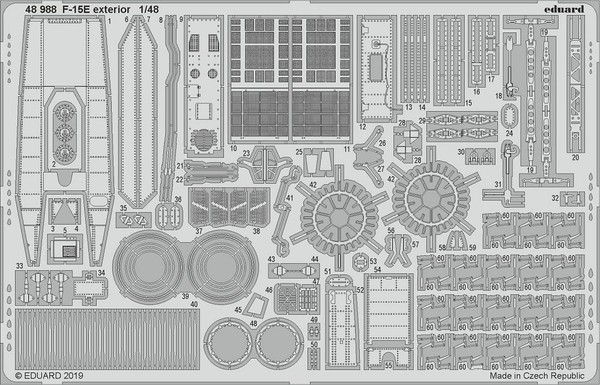 Eduard Accessories 48988 1:48 - F-15E Exterior For Great Wall Hobby - Neu-image