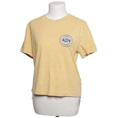 Quiksilver, T-shirt, Größe: S, Standard Crop Fit, Gelb, Baumwolle #Dzq