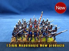 15mm Napoleonic painted Spain Line Infantry Advancing xbb75a