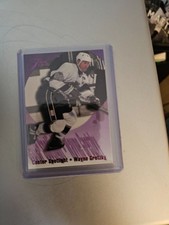 1994 95 Flair Center Spotlight #4 Wayne Gretzky Los Angeles Kings