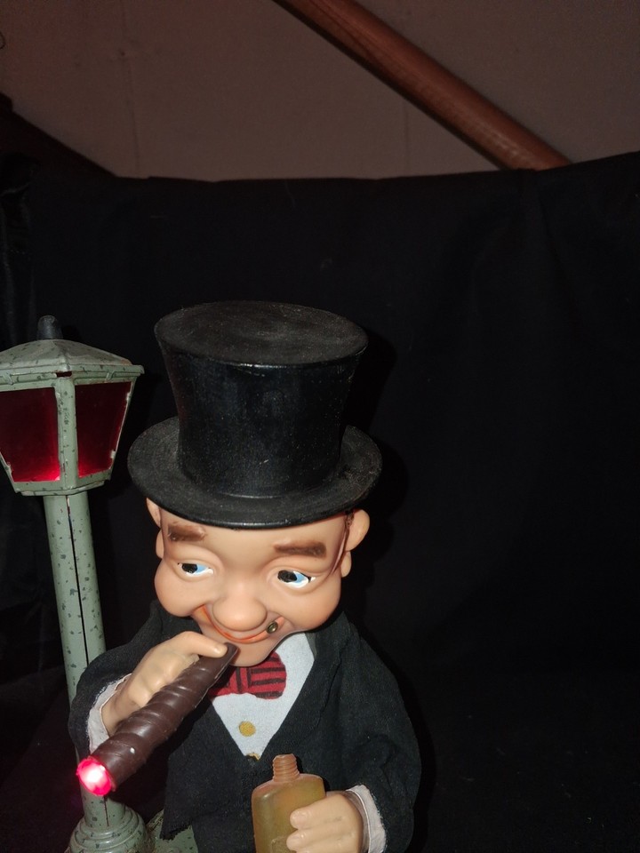 Jouet Mécanique Vintage Good Time Charlie - Illfelder Toy - Tôle - Années 60