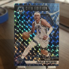 2024-25 Panini Mosaic - City Edition Paolo Banchero #283 Reactive Blue Mosaic