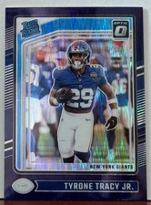 Tyrone Tracy Jr 2024 Panini Optic RATED ROOKIE PURPLE SHOCK #259   F11