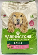 Harringtons Adult Dog Food Salmon & Potato 18kg Complete Dry Dog Kibble 2.08 per kilo