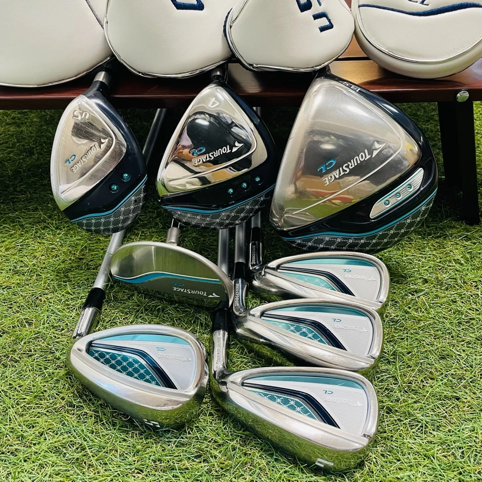 Ladies BRIDGESTONE Fullset TOURSTAGE CL 1w4w5hy Iron 79PS 8pc Golf Club Women - Image 2 of 4