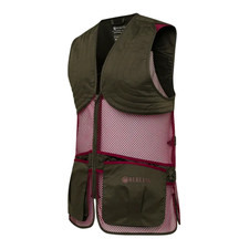 Beretta Men's Full Mesh Vest Waistcoat - Cordovan Spirit & Bark