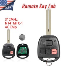 Keyless Entry Remote Key Fob N14tmtx-1 For Lexus Rx300 1999 2000 2001 2002 2003 Keyless Entry Remote Key Fob N14tmtx-1 For Lexus Rx300 1999 2000 2001 2002 2003