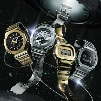 Casio G-Shock GM-2100YMG-9AJF Metal Gold Analog Digital Japan New