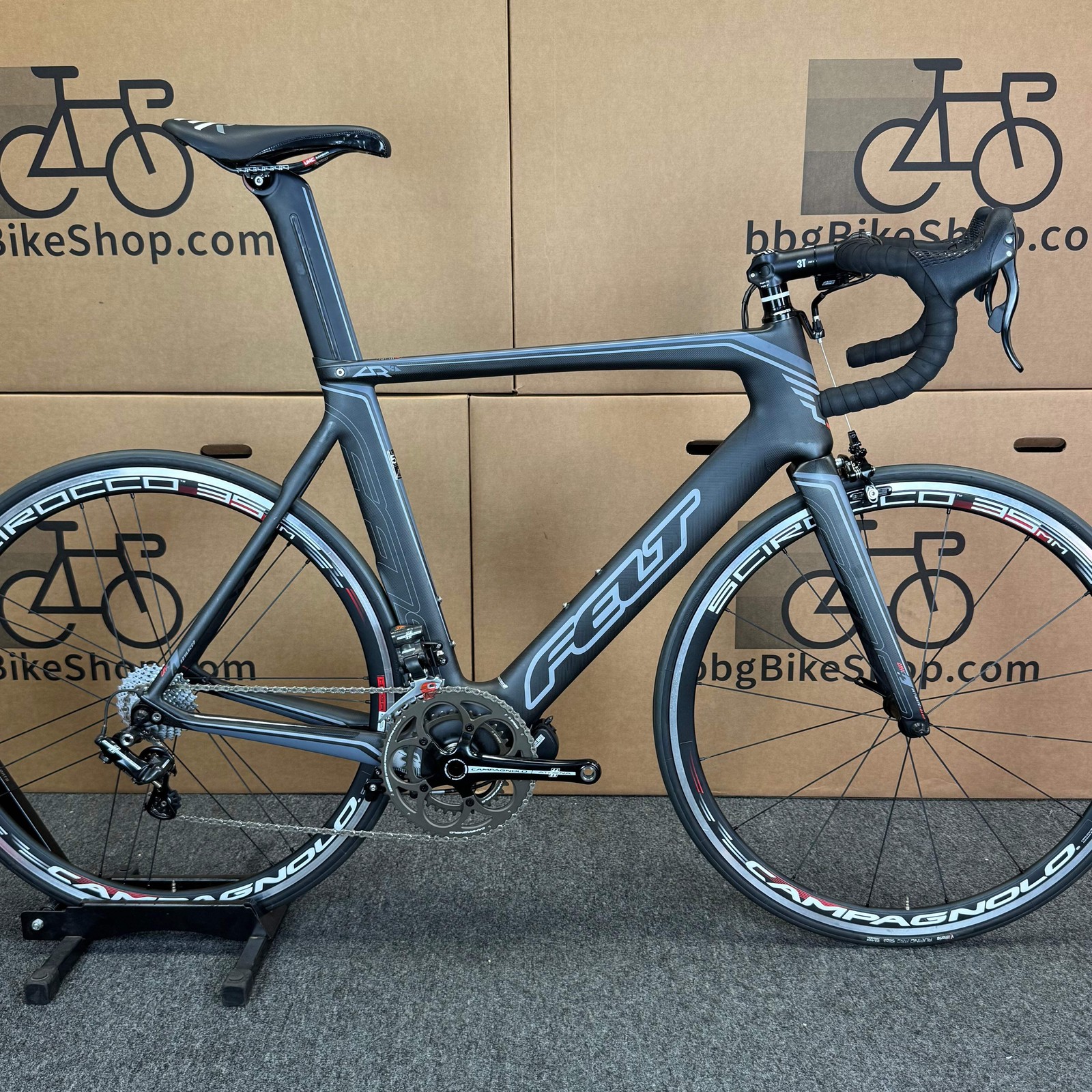 Used Felt AR3 EPS, Campagnolo Athena EPS, Carbon Aero Road Bike-2015, 58cm