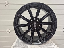 SET 4 CERCHI IN LEGA 17" RENAULT NUOVI MOD. MAK NERO LUCIDO 5X114.3