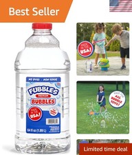 64oz Non-Toxic Bubble Solution - Made in the USA for Endless Family Fun