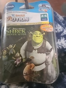 LOT DE 4 Jeux Vtech Pour VSmile - Shrek/Dora/Nemo/Winnie L'Ourson - Bon État EUR 24,99 - FR