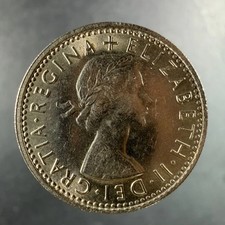 1967 Great Britain Sixpence UK Elizabeth II Minimal Wear