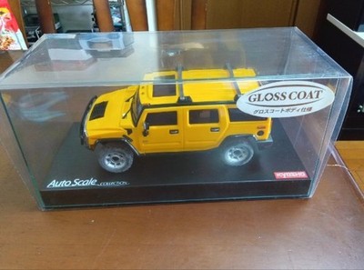1/27 Kyosho Mini-Z Hummer H2 Yellow Body Kyosho Auto Scale Mini-z