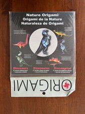 Origami Dinozaur Naturalny papier Zabawa NOWY