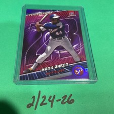2025 Topps Pristine Hank Aaron P-7 Perseverance Refractor  /99