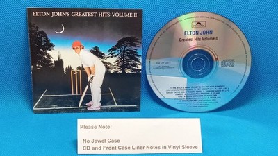Elton John - Greatest Hits Volume II (1992, CD)
