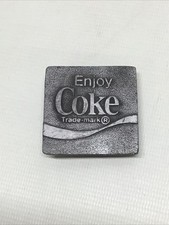 Vintage Coca Cola 1976 Bicentennial Enjoy Coke Belt Buckle 1.75  