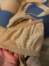 Lot of 6 Victoria's Secret VS Body by Victoria Lined Demi 34D blue beige