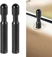 2 Pcs Car Door Lock Knobs Auto Inner Pull Pin Cap for Ford F-150 Truck