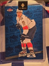 Matthew Tkachuk Fleer Ultra blue sapphire 02/25