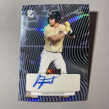 JAMES FAGNANT 2023 Leaf Perfect Game Ma-JF3 Rainbow - Platinum Auto 1/1