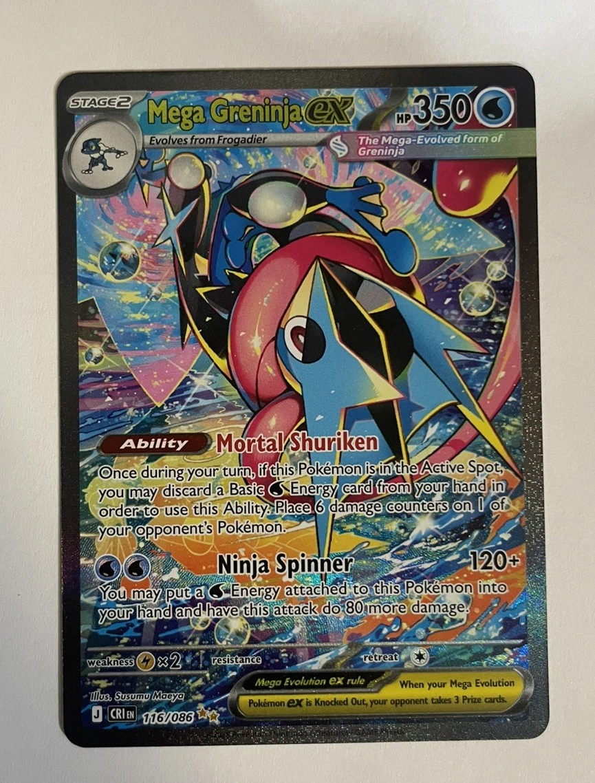 Greninja Ex Pokémon TCG Cards | eBay