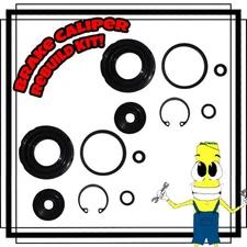 Rear Disc Brake Caliper Rebuild Repair Kit for Pontiac Grand Prix 2004-2007