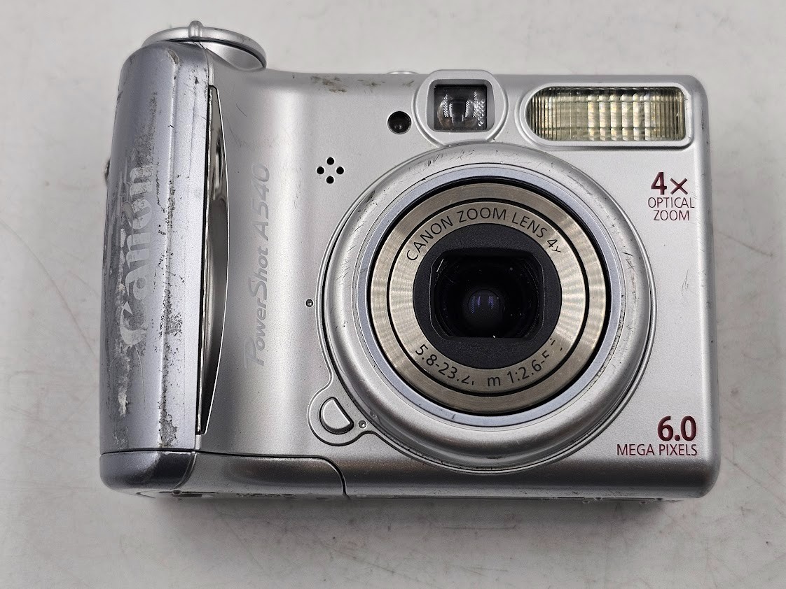 Canon PowerShot A540 6.0 MP Digital Camera Silver - Working | eBay UK