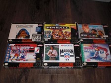 SNES Super Nintendo CIB COMPLETE Home Alone NHL Winter Olympic Games Chessmaster